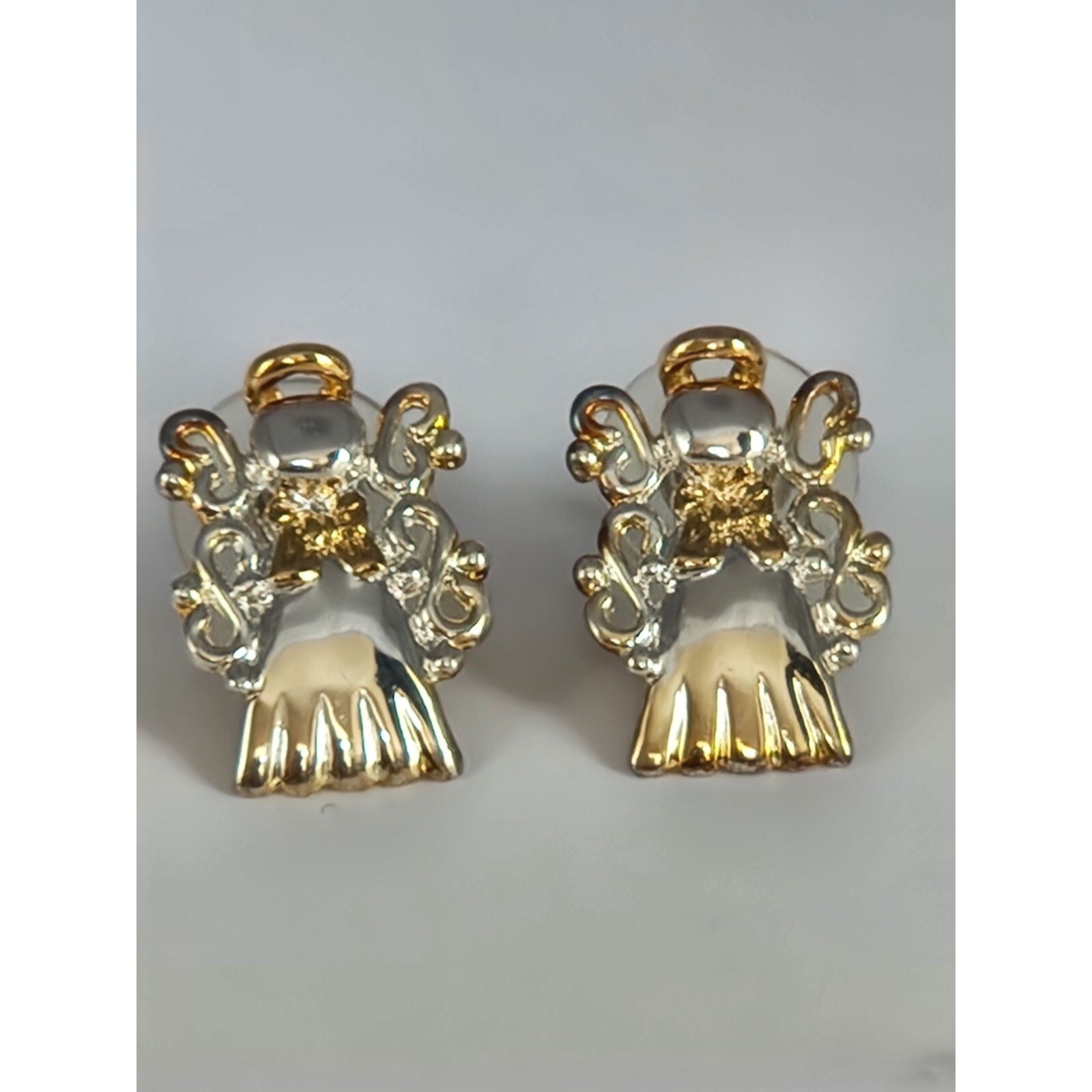 Vintage Jewelry Best Snowman Pendant Brooch MJ Angel Earrings Christmas Tree Pin