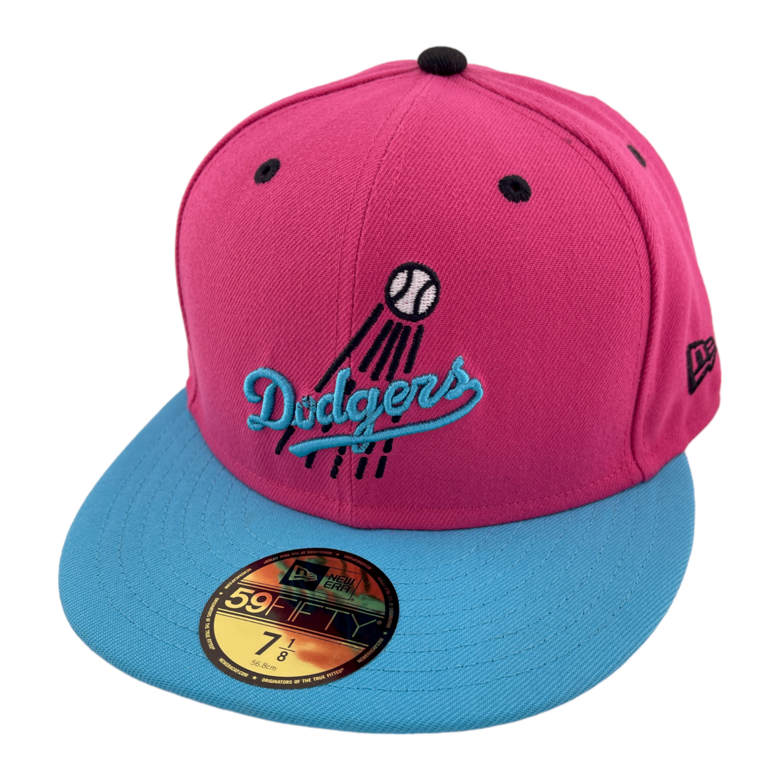 NEW ERA Los Angeles Dodgers - 9FIFTY CO 60TH ANV NAVY/PINK
