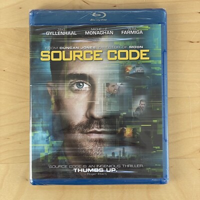 Source Code (Blu-ray, 2011) Jake Gyllenhaal Action Thriller Sealed