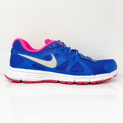 

Nike Womens Revolution 2 554900-407 Синие кроссовки для бега, размер 7, Синий, Revolution 2