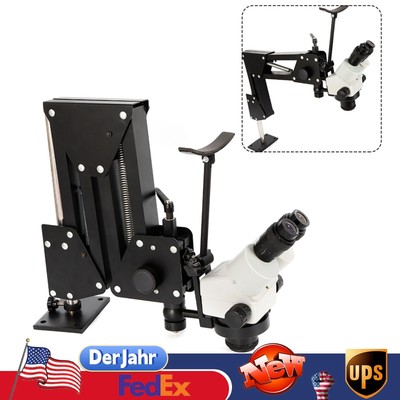 270 Jewelry Microscope Stand & Microscope Micro Inlaid Mirror For Jewelers NEW!