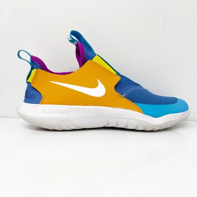 

Nike Boys Flex Runner CK6850-400 Синие кроссовки для бега, размер 5,5 лет, Синий, Flex Runner