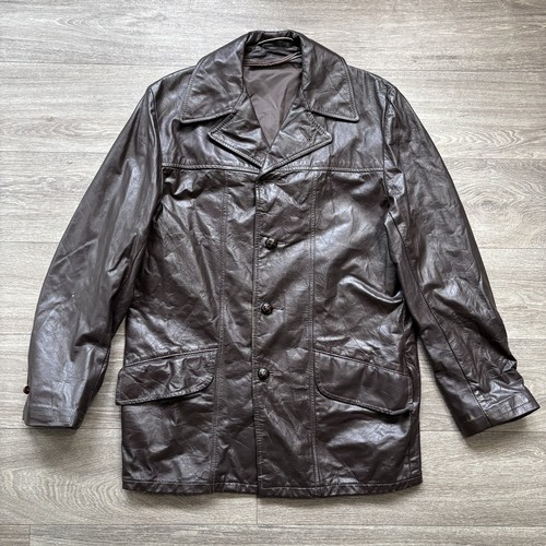 ジャケット・アウター 80s vintage real leather car coat $_12.JPG?set_id=880000500F
