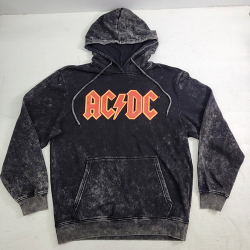【oan】ACDC Dying Hoodie AC/DC Blow Up Your Video Extra Oversized Spiral Tie-Dye