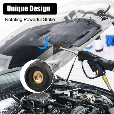 1/4" High Pressure Washer Fast Rotating Turbo Nozzle Spray Tip 4.0 GPM 3000PSI