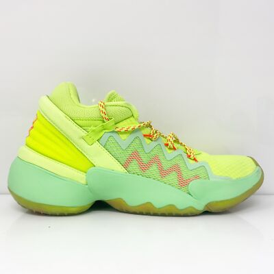 

Adidas Mens DON Issue 2 FW8747 Зеленые баскетбольные кроссовки, размер 6, Зеленый, DON Issue 2
