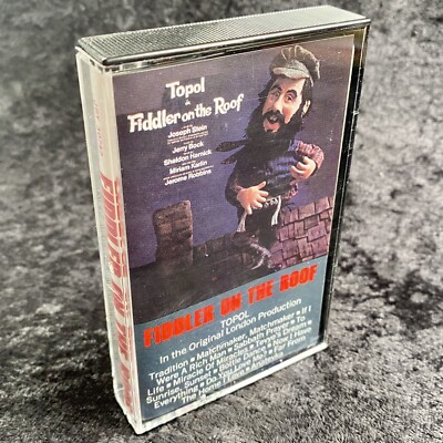 Topol In Fiddler On The Roof In The Original London Production Cassette Tape