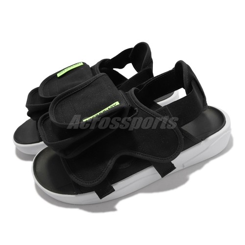 

Мужские сандалии без шнурков Nike Jordan LS Slide Black White CZ0791-002, Черный, Jordan Ls Slide