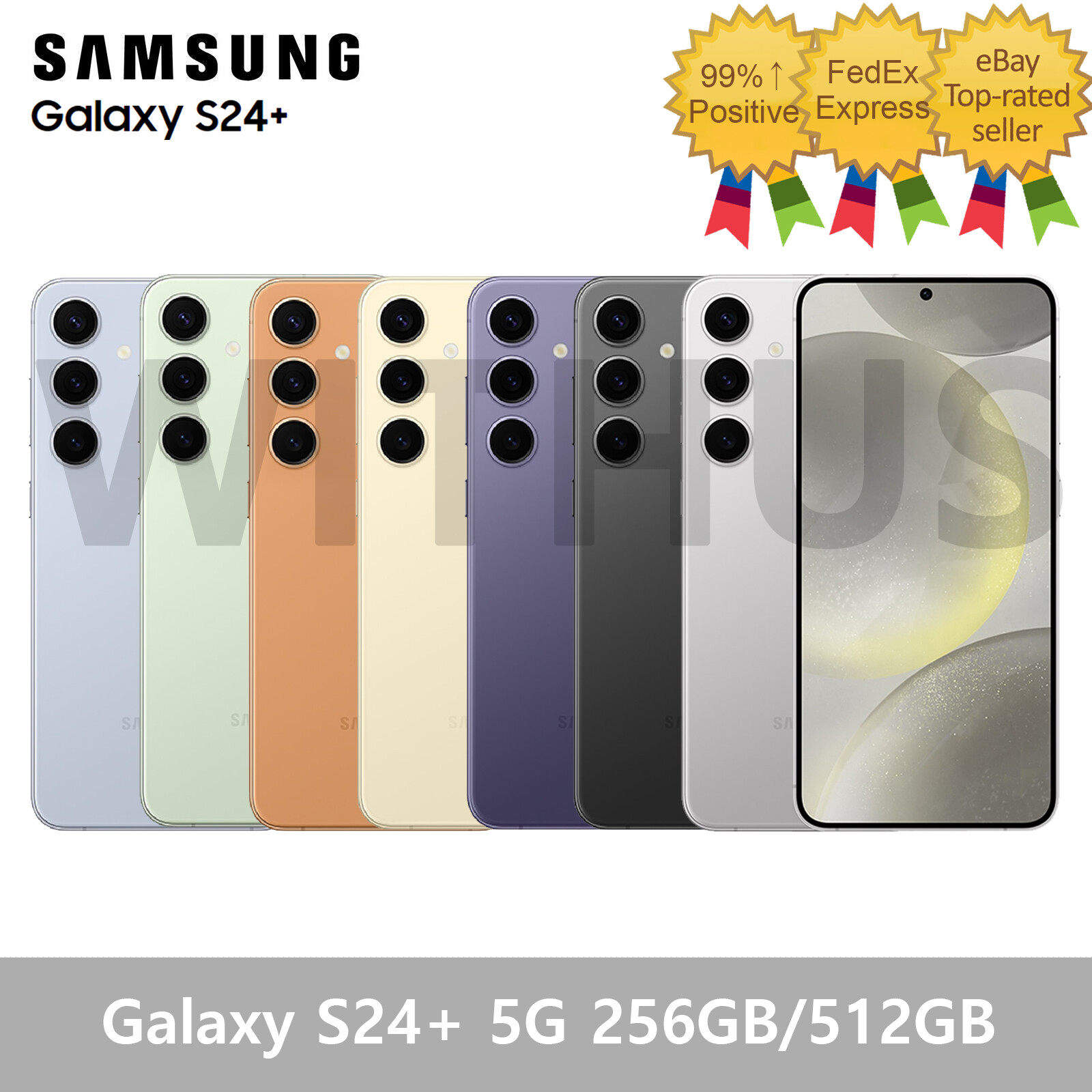 SAMSUNG Galaxy S24+ Plus 5G SM-S926N 256GB 512GB Unlocked