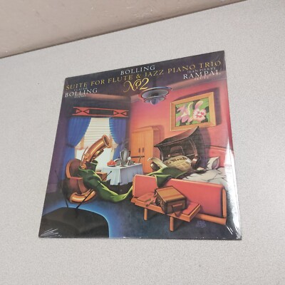 Suite for Flute & Jazz Piano Trio #2 Bolling Vinyl Album CBS FM42318 SEALED READ