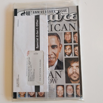 Esquire Magazine 80th Anniversary Issue October 2013 Brand New Volume 160 no. 3