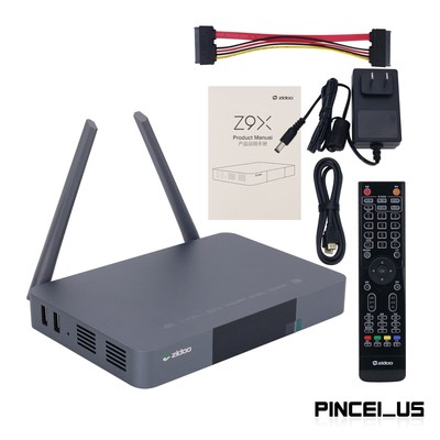 ZIDOO Z9X 4K Media Player Smart TV Box 2G+16G for Android9.0 System Dobly Vision