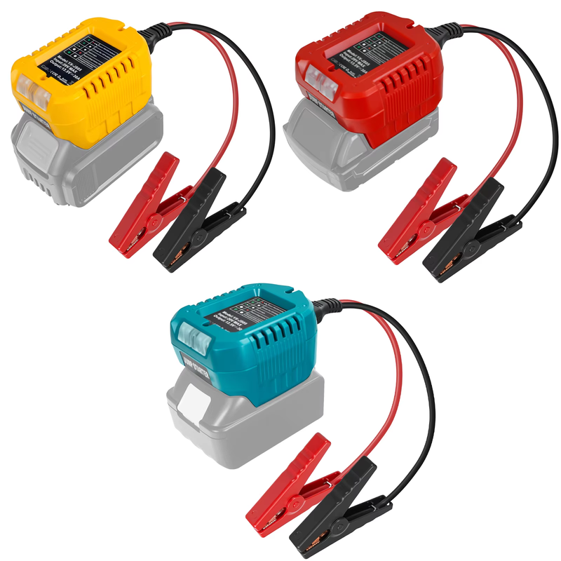 10AWG Jumper Cables Adapter Portable Battery Starter Auto Booster Cables Car Ign