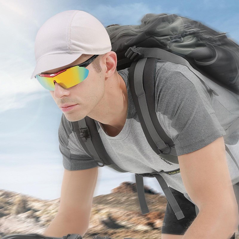 Bicycle Hat Breathable Quick Dry Cycling Hats Summer Helmets Liner for Cycling
