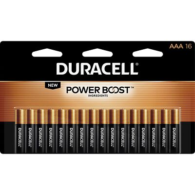 Duracell CopperTop Alkaline Batteries with Duralock Power Preserve Technology