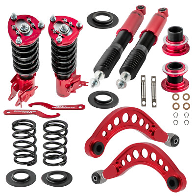 Coilovers Rear Upper Suspension Camber Control Arm Kit For Honda Civic 2006-2011
