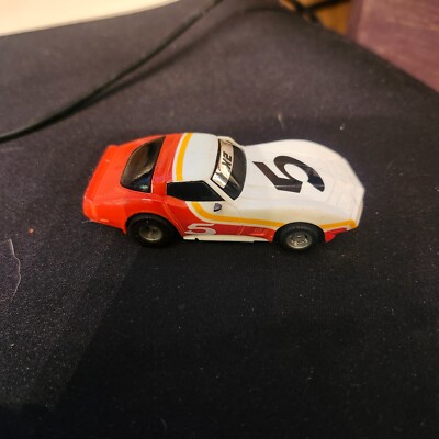 Nostalgic Tyco #5 X2 Corvette Slot Car - Collectible