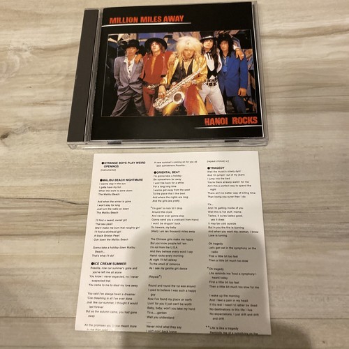 Hanoi Rocks Million Miles Away 1986 Japan CD Japan Import Mercury