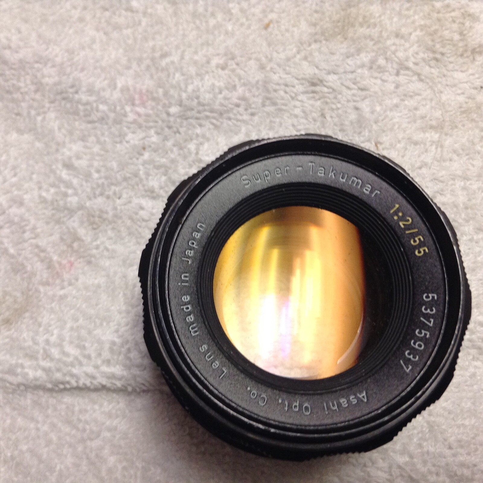 ★難有★Asahi Super Takumar 55mm F1.8★M42マウント #5714