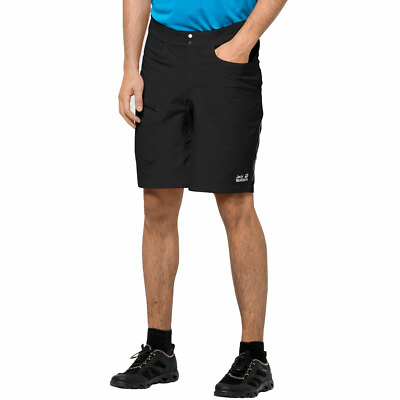 Jack Wolfskin Tourer Shorts Men's Pants Cycling Shorts Cycling MTB Black