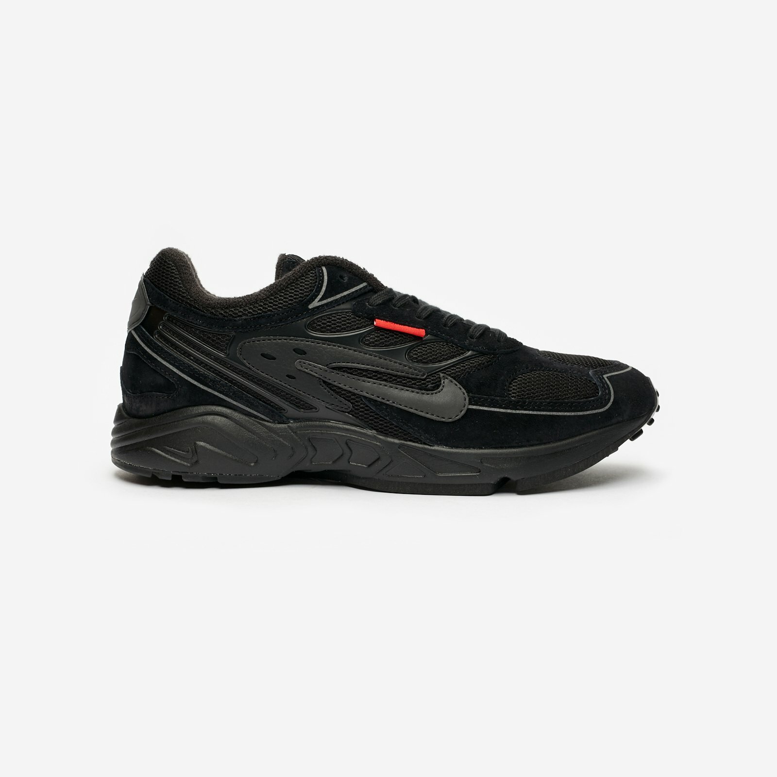 

10 новых мужских кроссовок Nike Air Ghost Racer Cw8621-001 черного/черного/темно-серого цвета (1 шт.), Черный