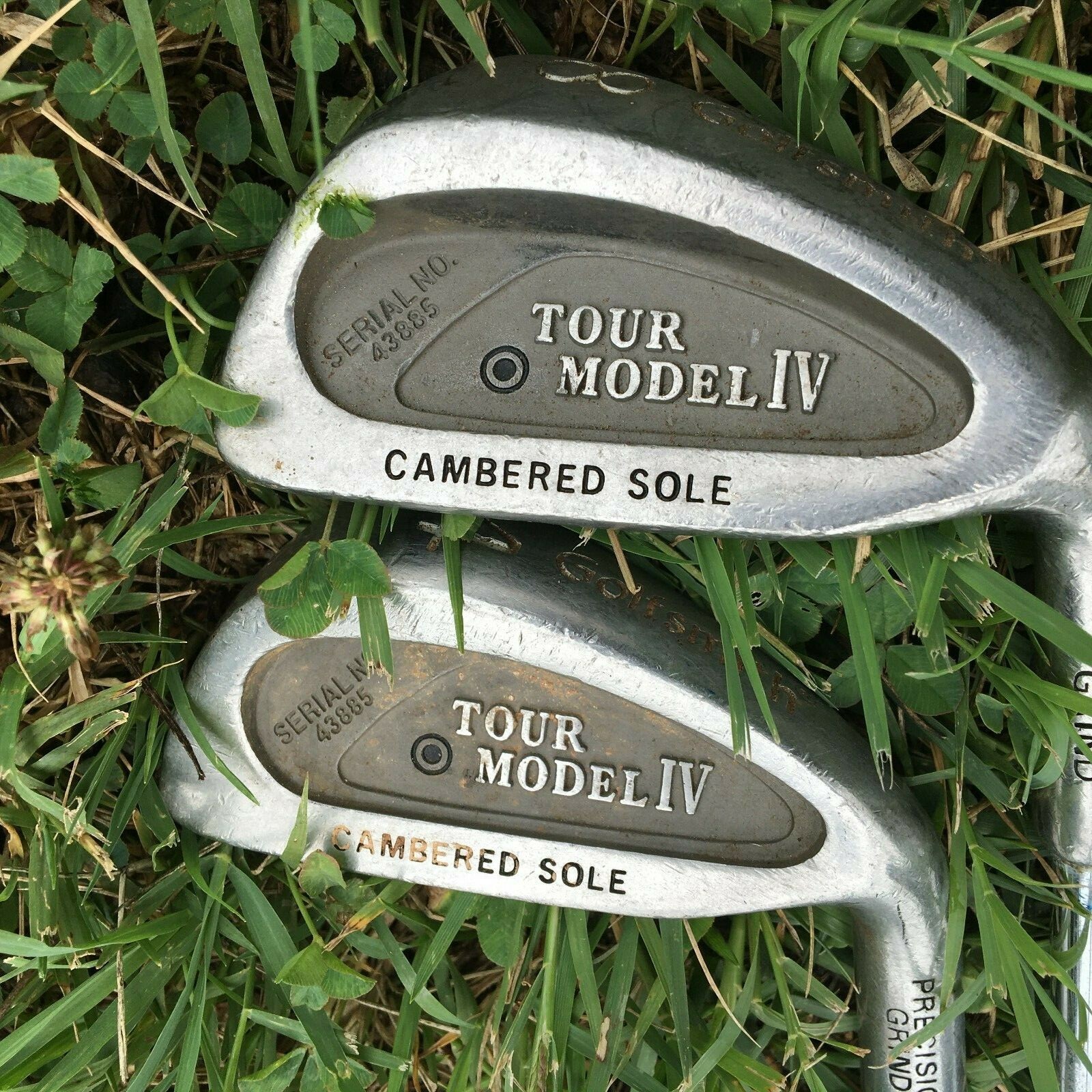 Golfsmith TOUR MODEL IV Cambered Sole # 8,4 Iron, Steel