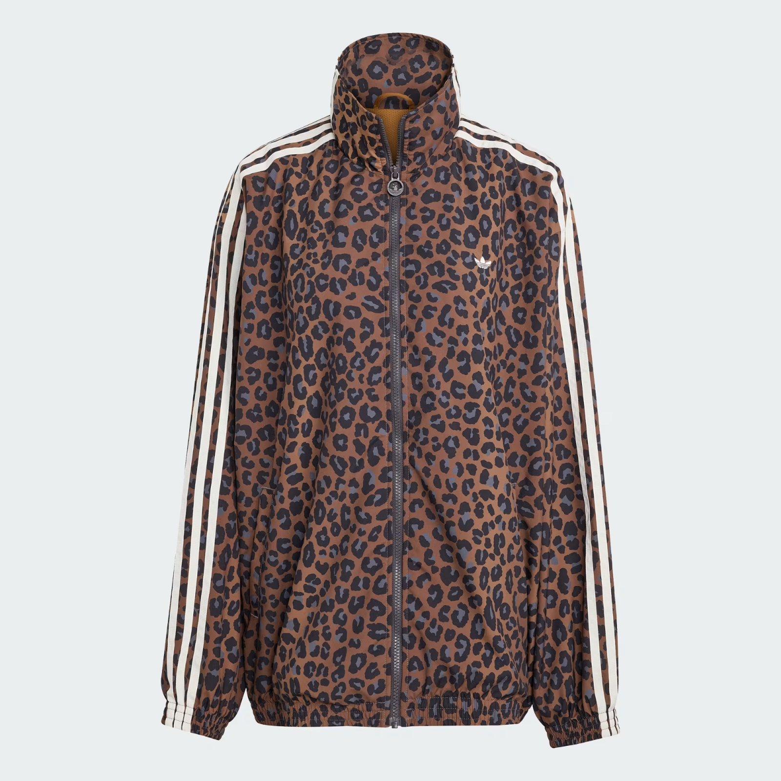 ほぼ新品 BUENAVISTA LEOPARD TRACK JACKET BUENA VISTA DEPORTE PRINT TRACK JACKET (LEOPARD/SOLID)【MONO