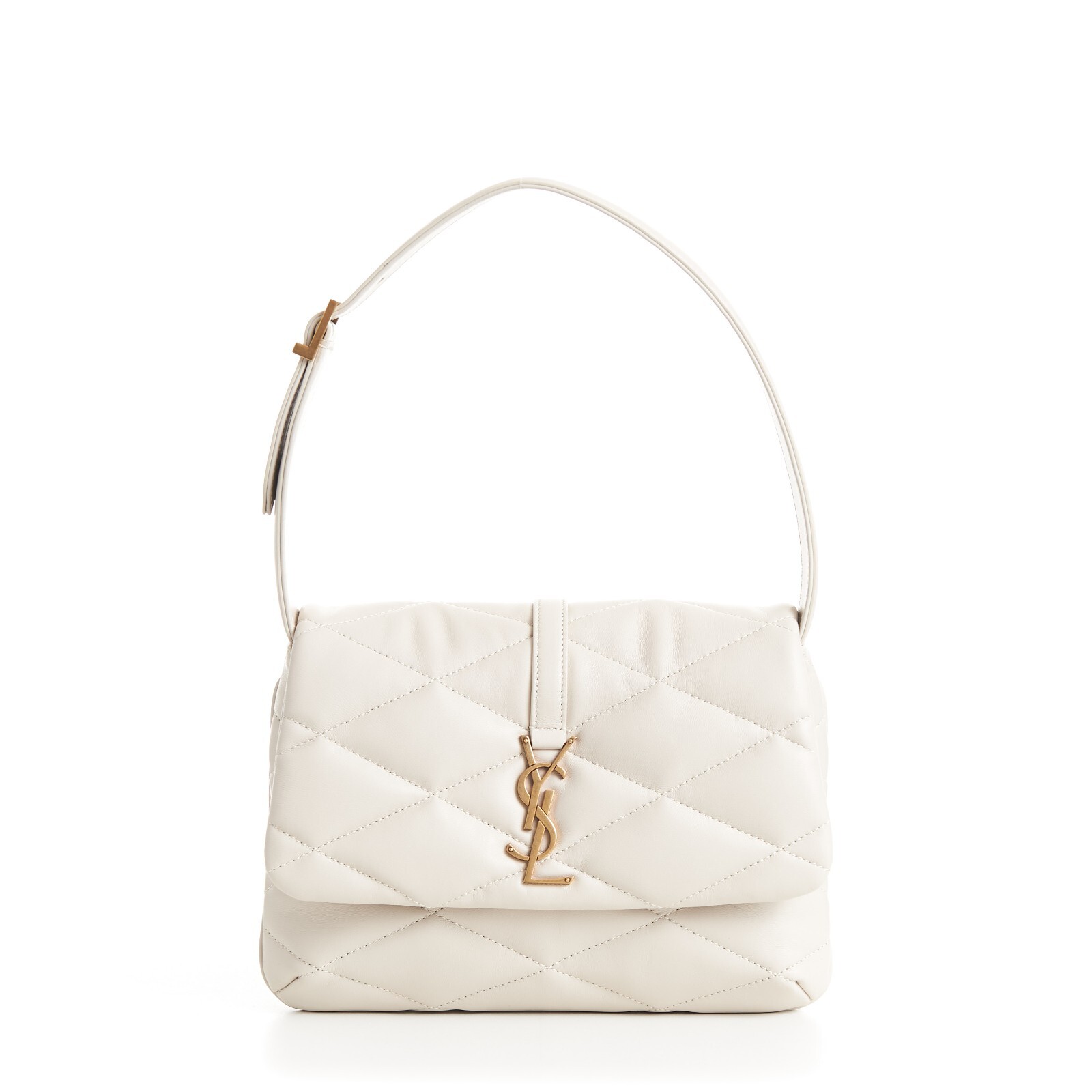 SAINT LAURENT 2850$ LE 57 YSL Hobo Bag - Quilted Lambskin SAINT LAURENT 2850$ LE 57 YSL Hobo Bag - Quilted Lambskin