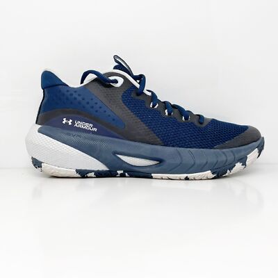 

Under Armour Womens Hovr Breakthru 3024398 Синие баскетбольные кроссовки Sz 8.5, Синий, Hovr Breakthru