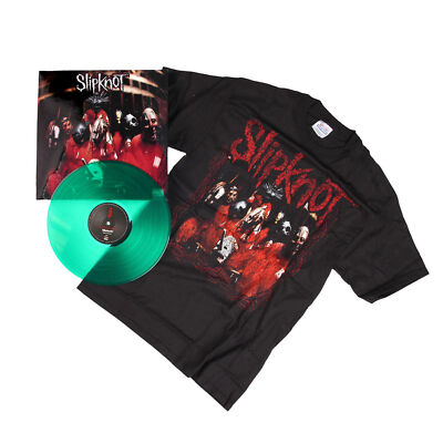 Rare Slipknot Collectible 2009 Bravado Green Vinyl LP Album