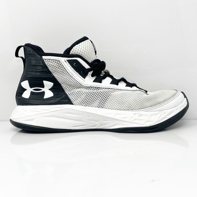 

Кроссовки для баскетбола Under Armour Boys Jet 2018 3020949-100, белые, размер 6,5 лет, Белый, Jet 2018