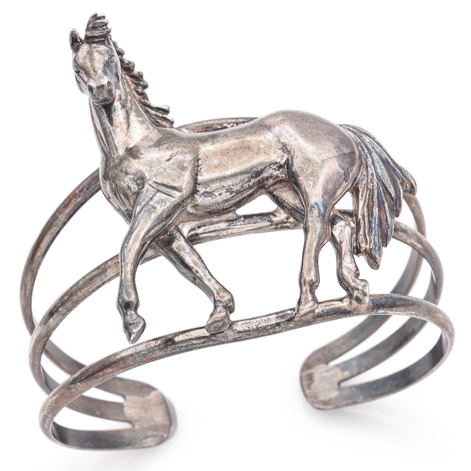 アクセサリー vintage Silver Horse Cuff Bracelet Vintage Carol Felley Sterling Silver Horse Cuff Bracelet | eBay