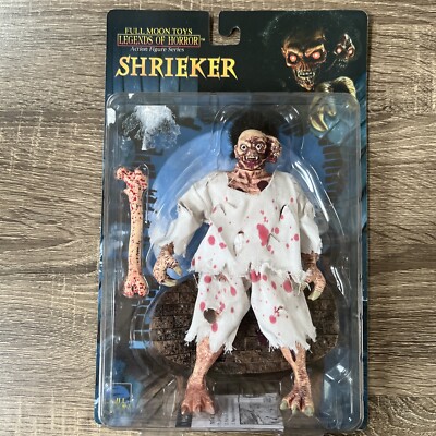 Legends of Horror SHRIEKER Action Figure Full Moon - White Bloody Version
