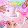 6 Pack Slimes, Pink Slime Kids, Cloud Slime kit for Girls Ages 8-12, Toys for Girls and Boys, for Kids Slime Set Party kit Goodie Bag Stuffers, 4 5 6 7 8 9 10 Year Old Girl Birthday Gift Cute Stuff
