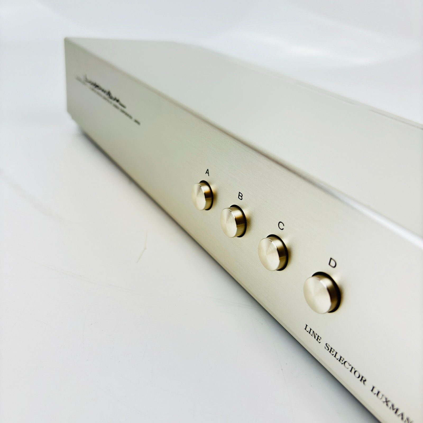 LUXMAN AS-44 Line Selector 4 System RCA Terminal Line Input LUXMAN AS-44 Line Selector 4 System RCA Terminal Line Input