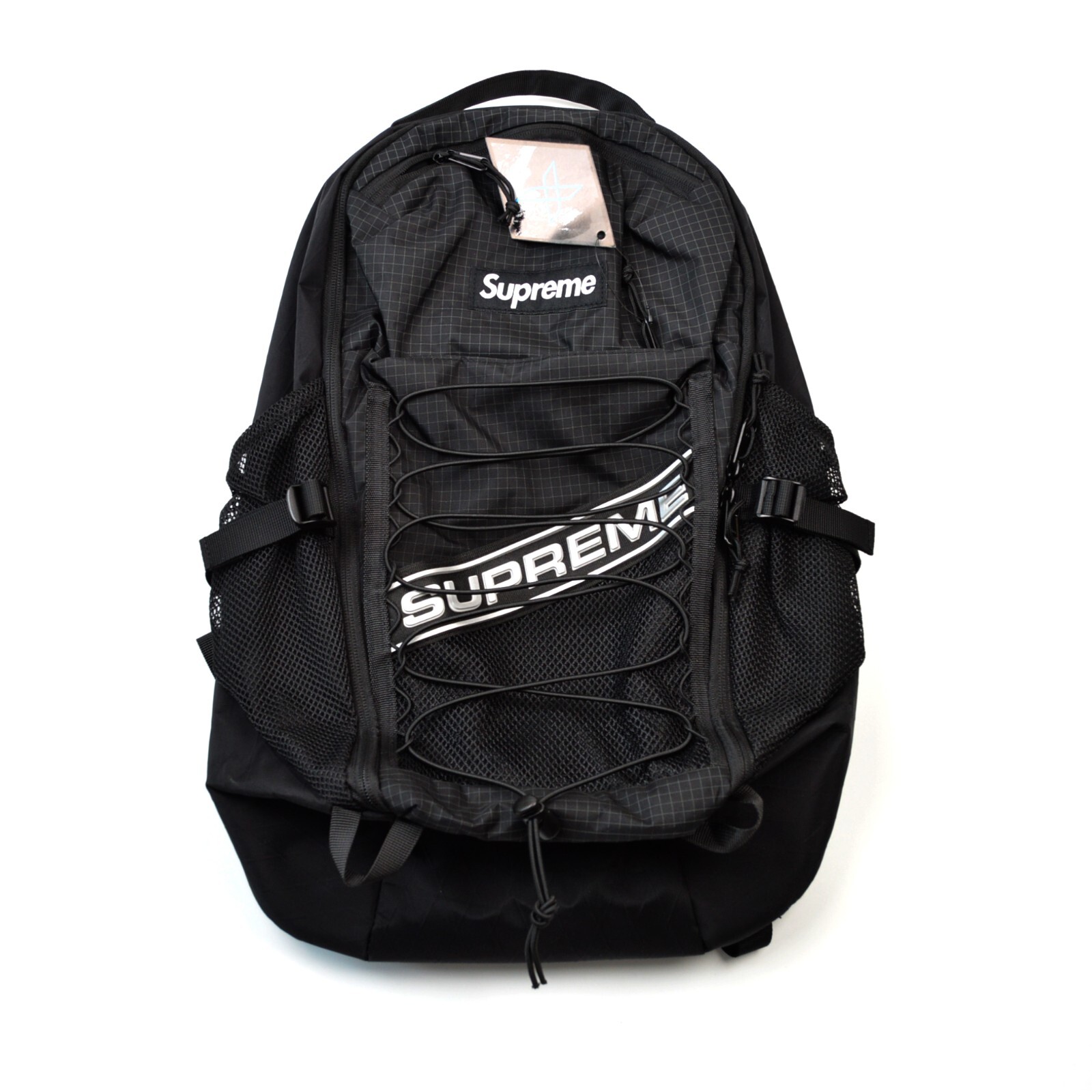SS25 バックパック リュック supreme ブラック 黒 week1 【公式通販】
