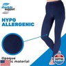Extra Wide Compression Leggings for Women 20-30mmHg - Footless Compression Support Stockings for Edema, Arthritis, Swelling, Varicose Veins - Navy, 5X-Large - A717NV8