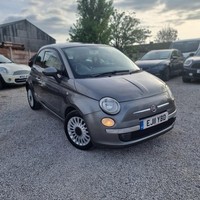 2011 Fiat 500 1.2 Lounge 3dr [Start Stop] HATCHBACK Petrol Manual