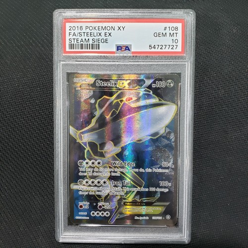 2016 Pokemon: STEELIX EX 108/114 [Full Art] [XY Steam Siege