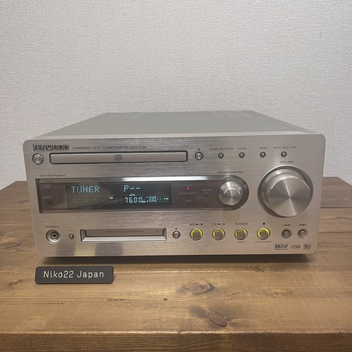 KENWOOD R-K700 CD/MD/TUNER/AMP ミニコンポ  美品 Kenwood R-K700 CD/MD Deck Player Record Compact Hi-Fi