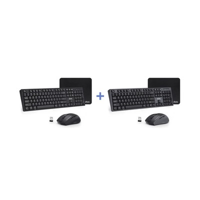 And Mouse Combo Bundle(black+ Grey)