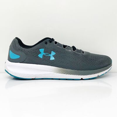 

Under Armour Mens Charged Pursuit 2 3022594-100 Серые кроссовки для бега, размер 9, Серый, Charged Pursuit 2
