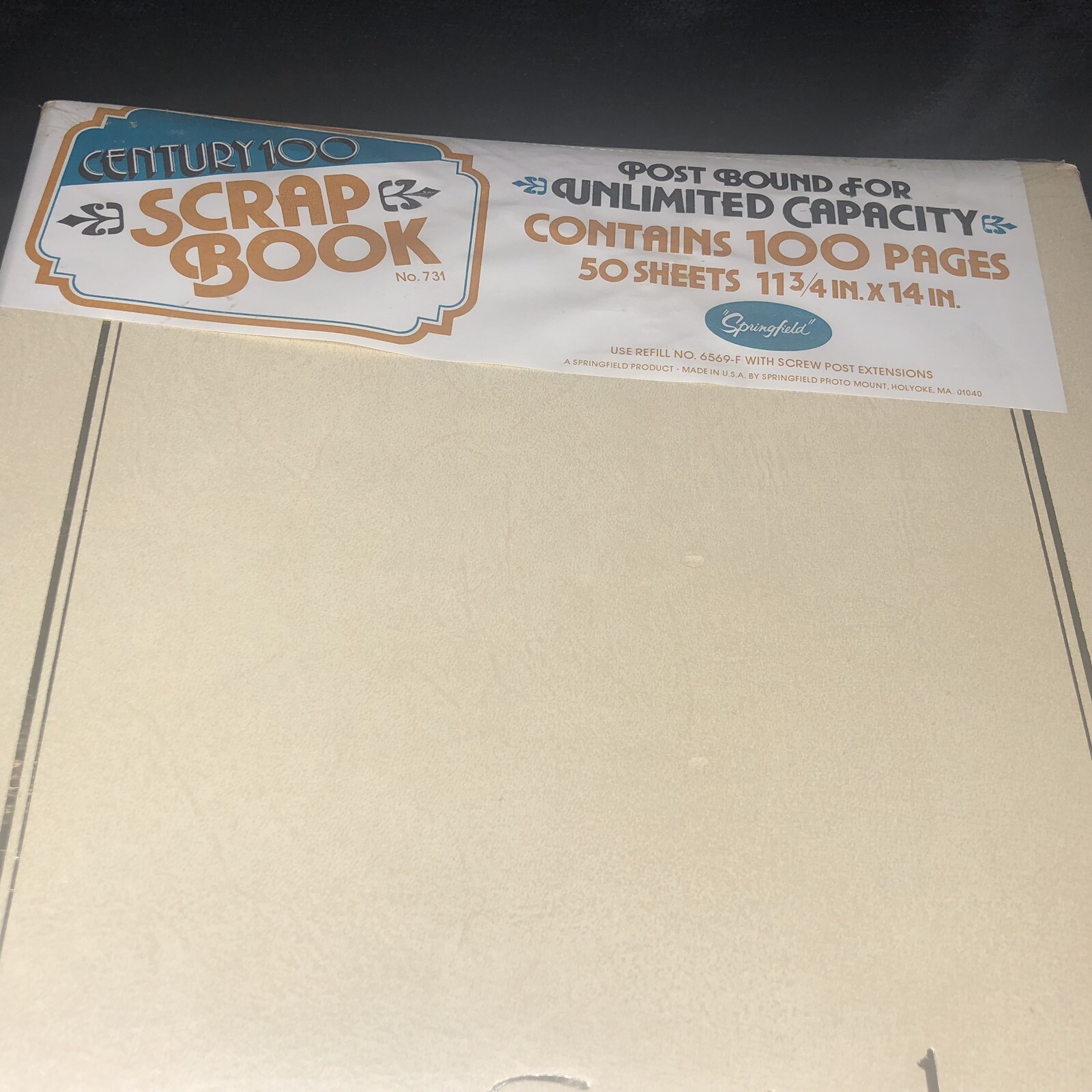 Vintage Century 100 Photo Scrapbook Album 14