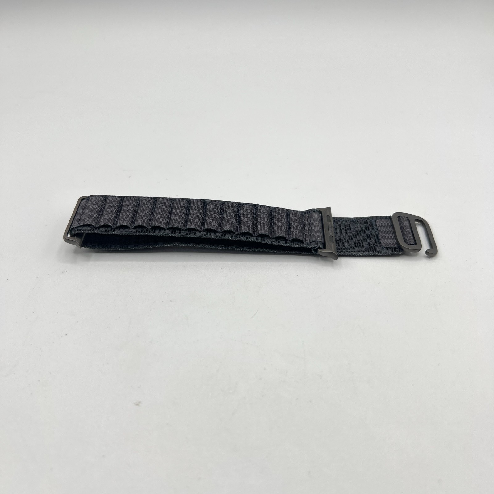 Black Alpine Loop for Apple Watch Ultra 3 w/ Black Buckle - Large