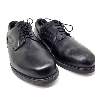 Dunham MCT410BK Mens Black Leather Waterproof Derbys Size US 1...
