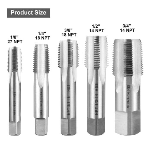 NPT Taper Pipe Tap 1/8“ 1/4” 3/8 NPT Taper Pipe Tap 1/8“ 1/4” 3/8