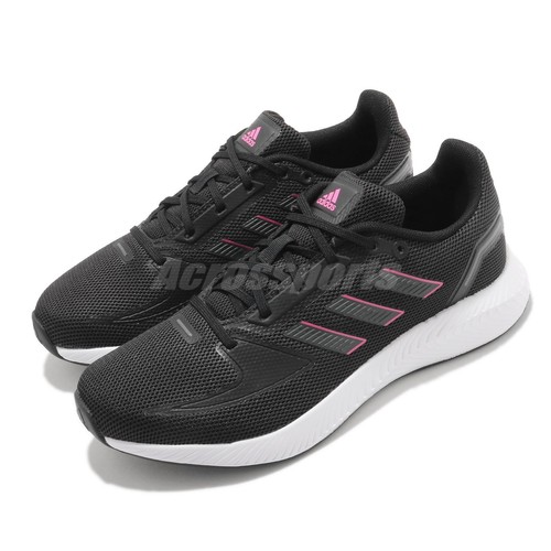 

Adidas Runfalcon 2.0 Черные, белые, розовые женские повседневные кроссовки для бега, кроссовки FY9624, Черный, Runfalcon 2.0