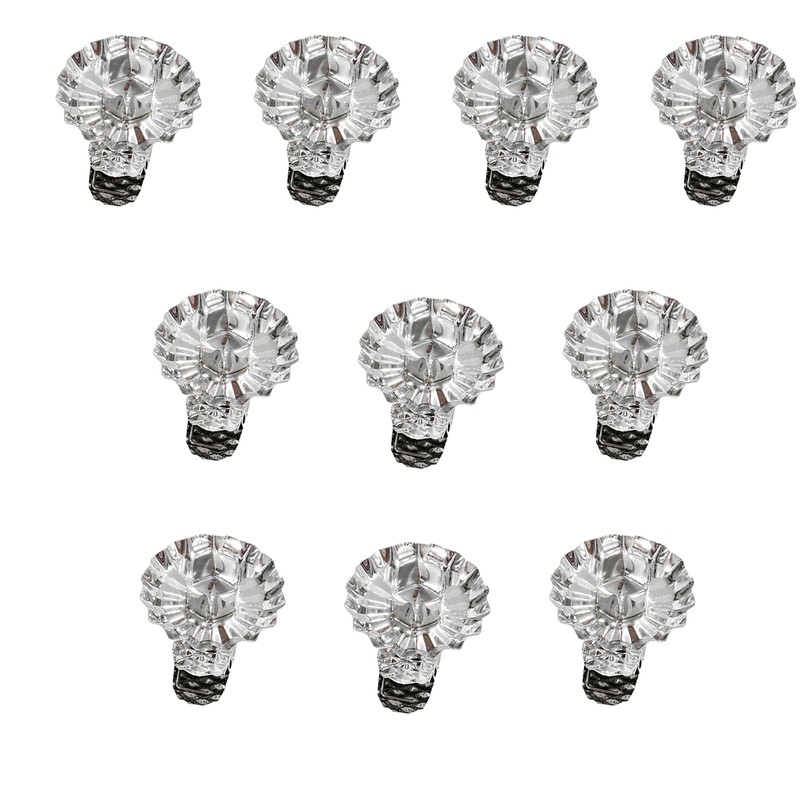 10pcs Vintage Christmas Tree Candle Clips Holders Candlestick Clips