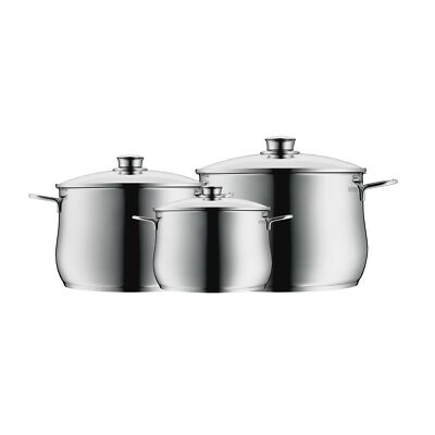 WMF Topf-Set 3-teilig Diadem Plus Induktionsgeeignet