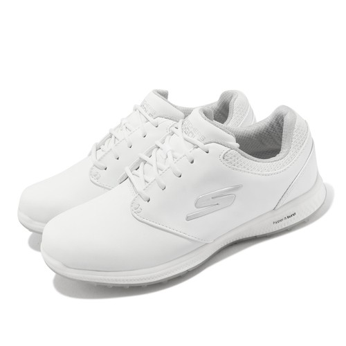 

Женские туфли без шипов Skechers Go Golf Elite 4 Hyper White Silver Silver 123027-WHT, Белый, Go Golf Elite 4 Hyper